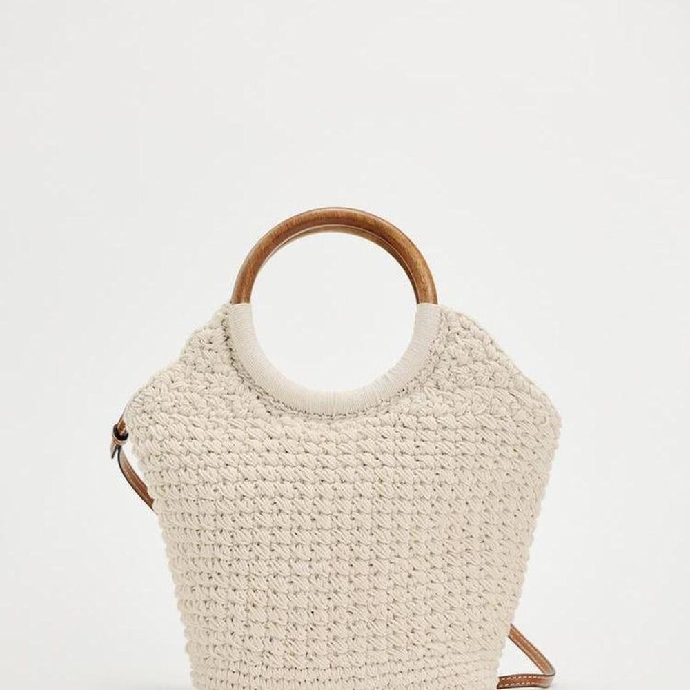 Zara Macramé bucket bag - Picture 11 of 11